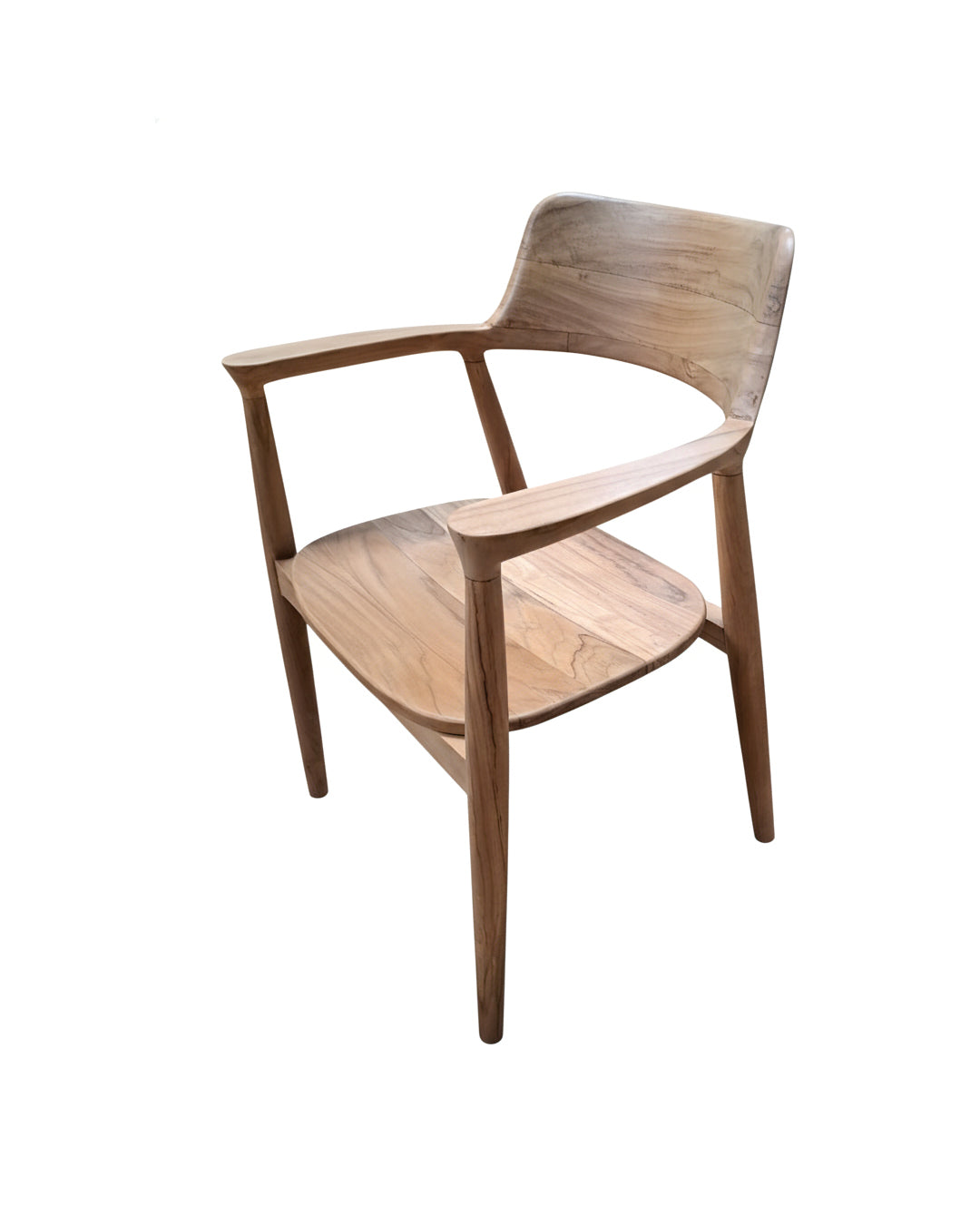 Silla colonial asiática teca AM-13758