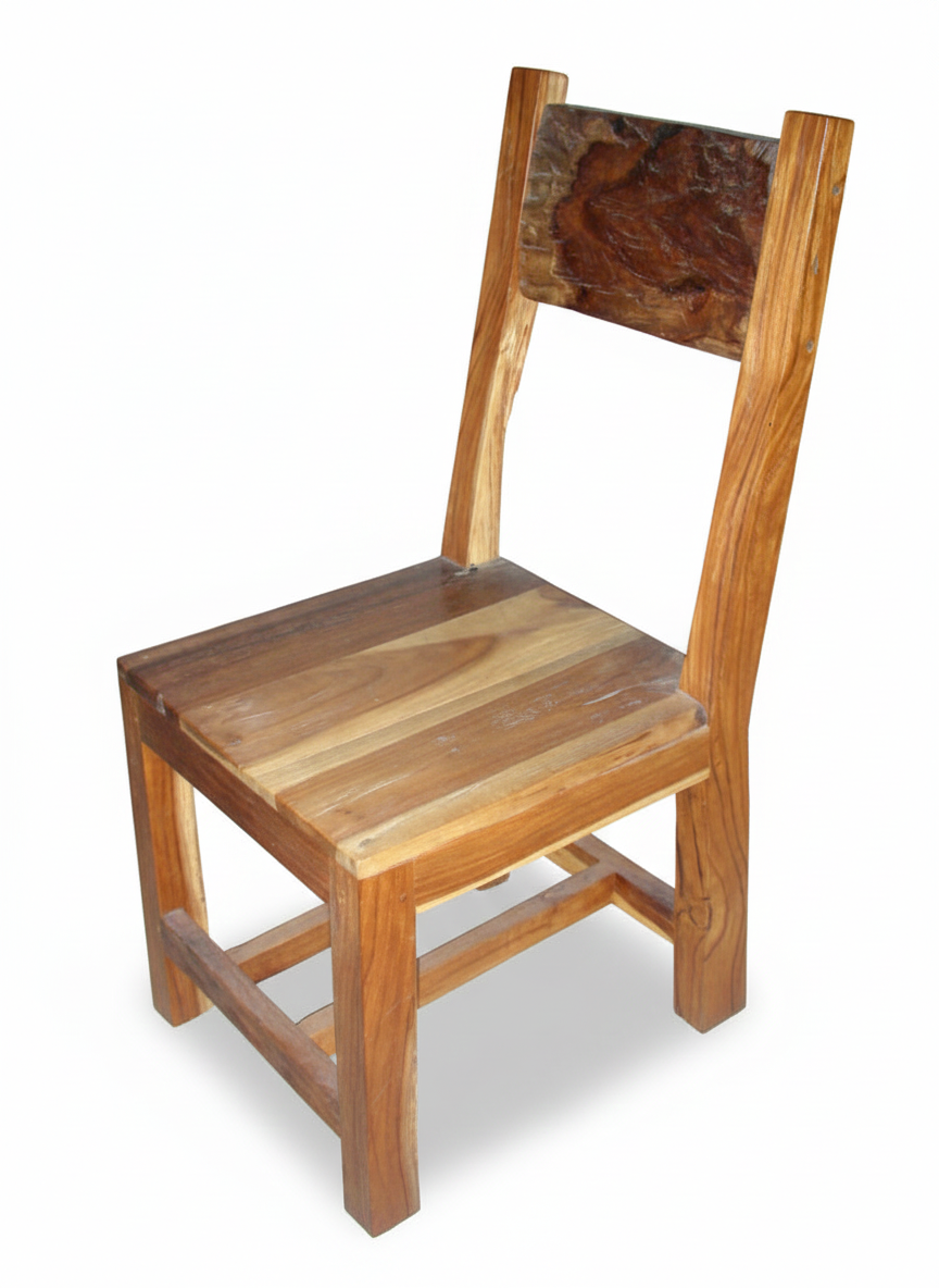 Silla Comedor colonial teca reciclada 45/51