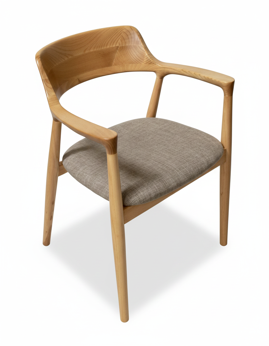 Silla colonial asiática teca AM-13758