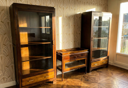 Vitrina colonial asiática a medida teca 06/47