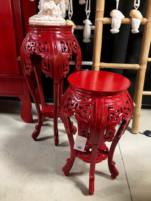 mesilla velador chino tallado AM2127