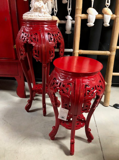 mesilla velador chino tallado AM2127