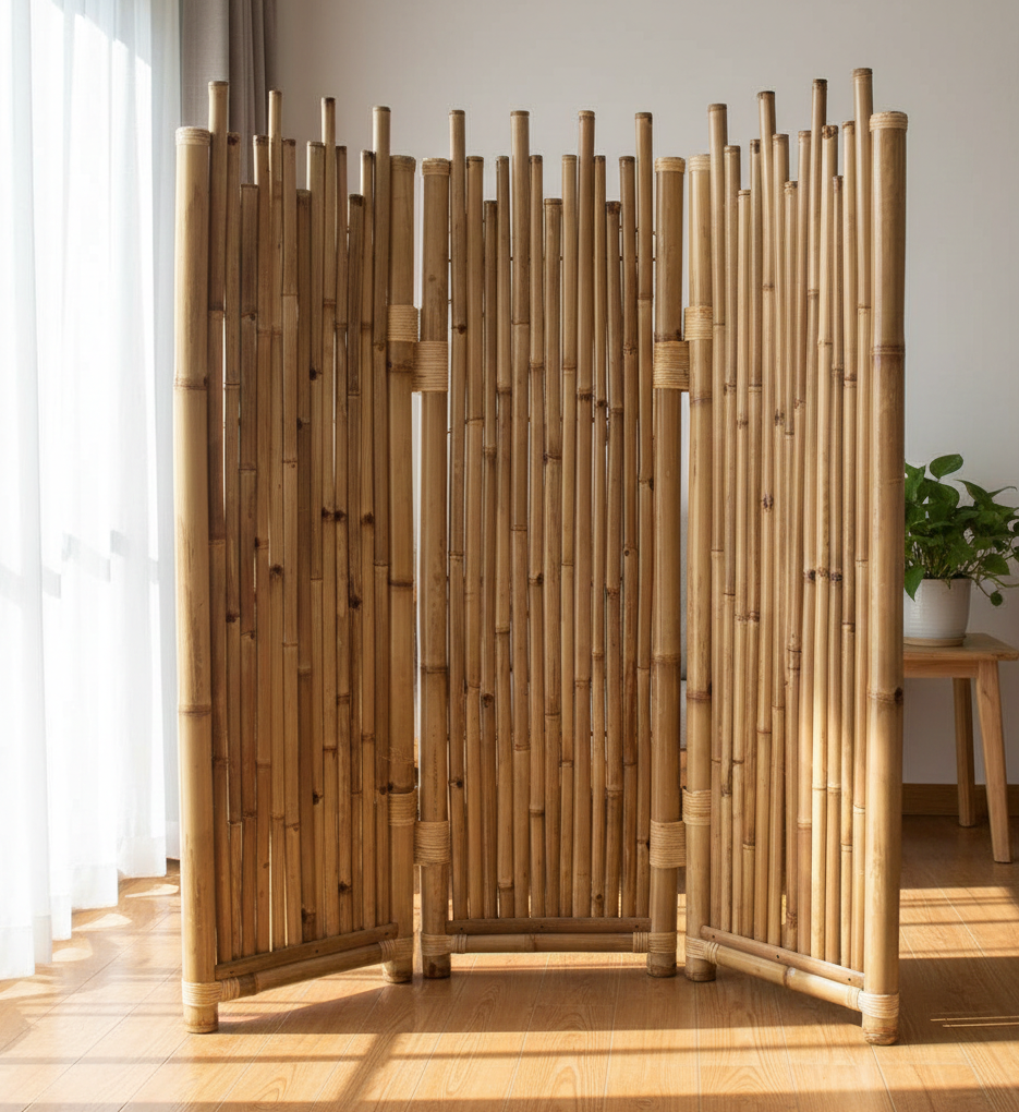 Biombo de bambú a medida  1AM9/52