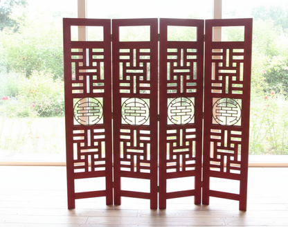 Biombos a medida  teca celosía china AM14/32