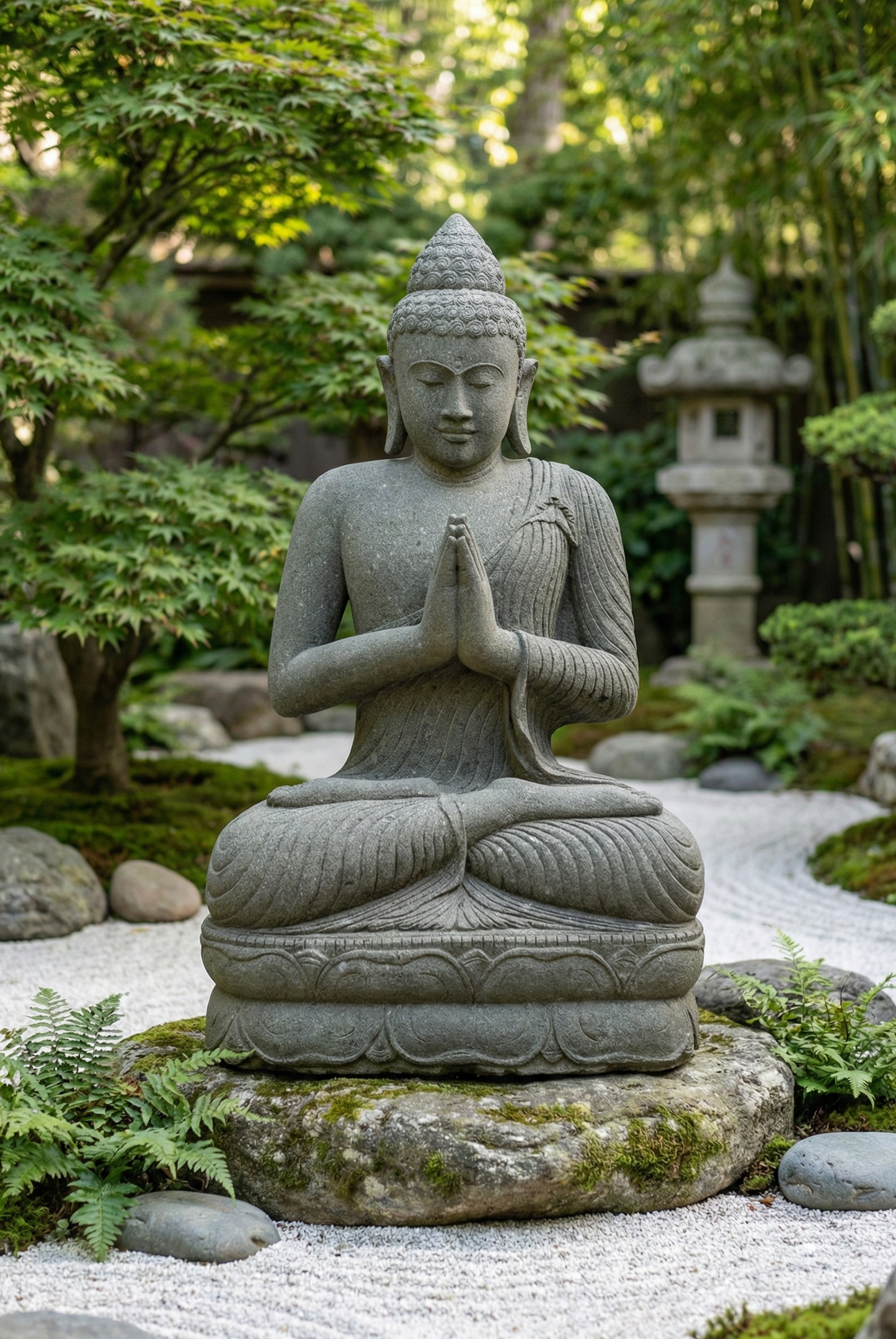 Budas de piedra a medida