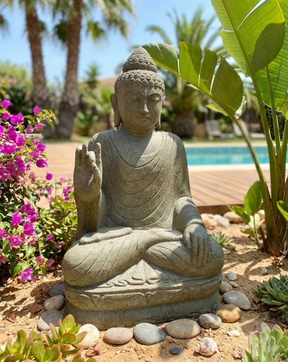 Budas de piedra a medida