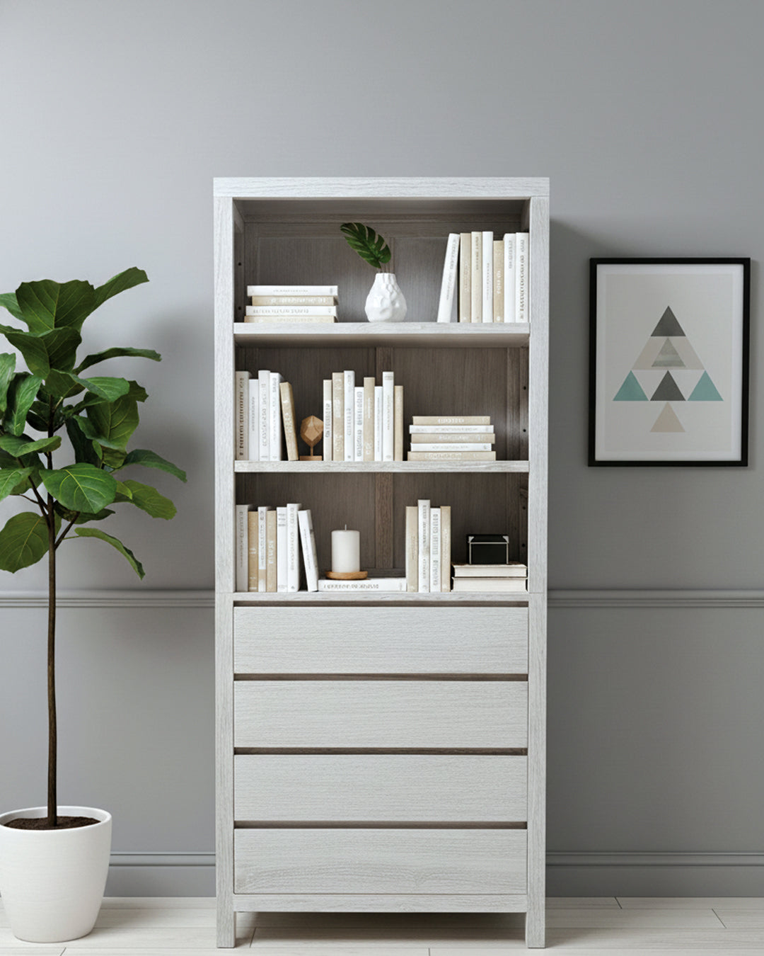 Librería a medida  AM02124