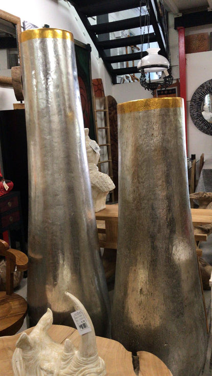 Jarrones Madera – Fibra Natural