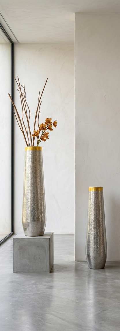 Jarrones Madera – Fibra Natural