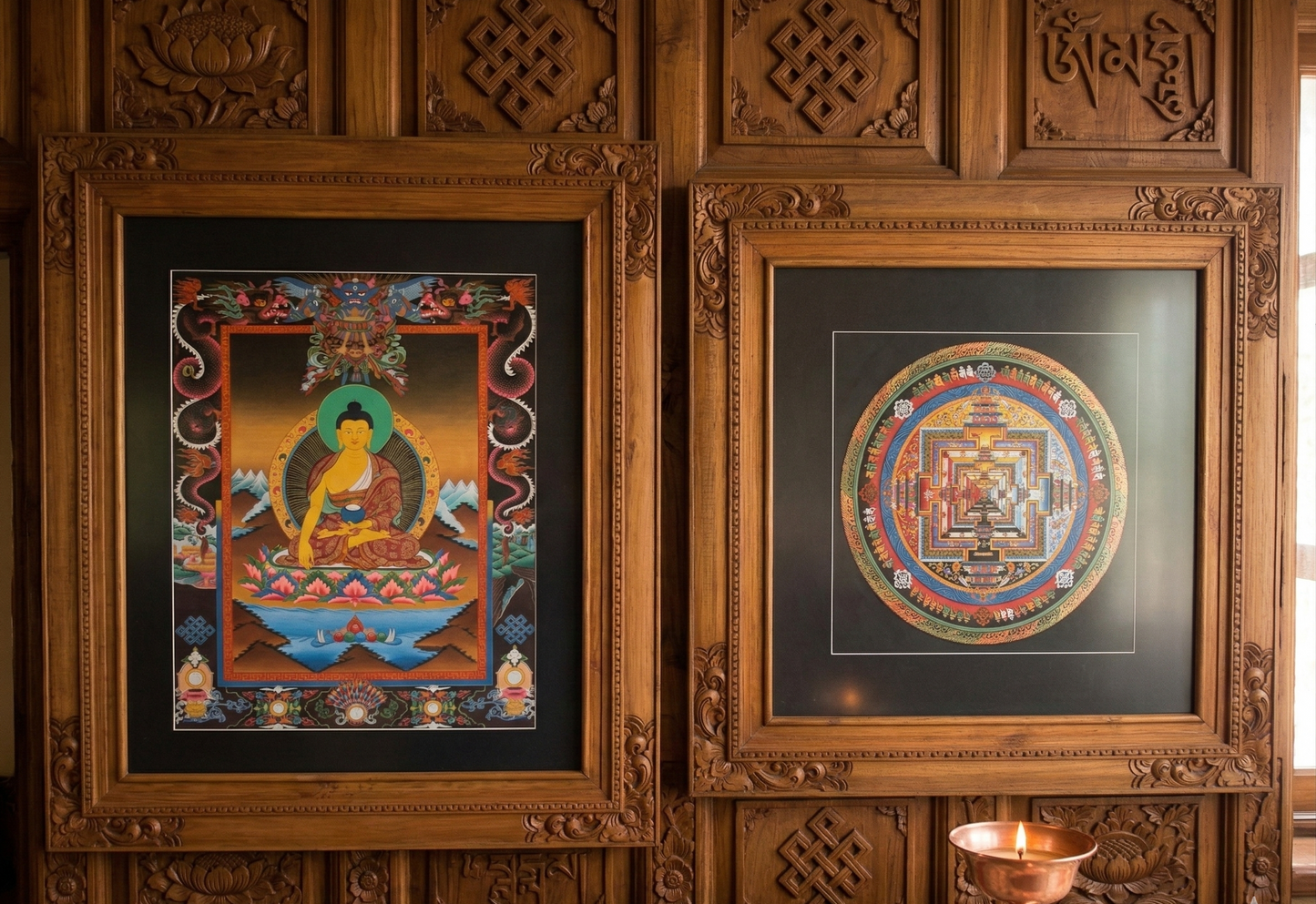Tankas y mandalas a medida