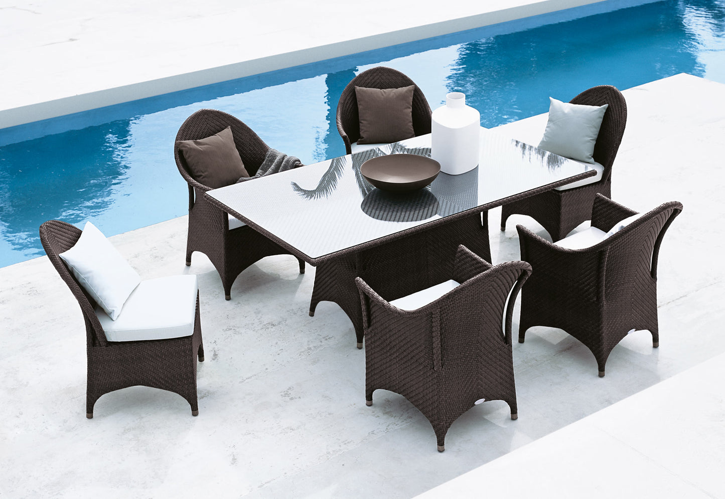 Muebles de jardín fibras sintéticas a medida