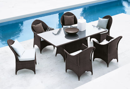 Muebles de jardín fibras sintéticas a medida