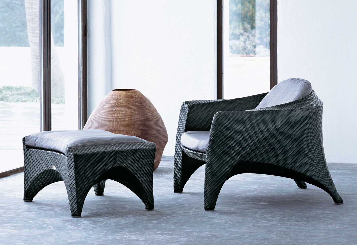Muebles de jardín fibras sintéticas a medida