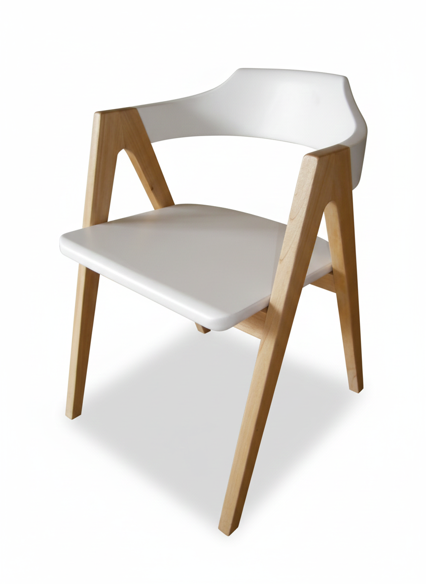 Silla colonial asiática teca 2713