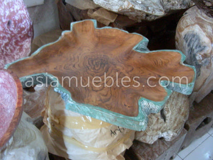 Jarrones Madera – Fibra Natural