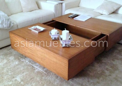 mesas centro asiaticas coloniales