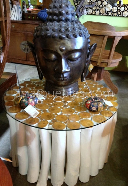 mesas centro asiaticas coloniales