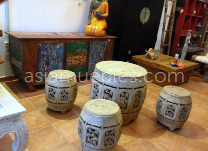 mesas centro asiaticas coloniales